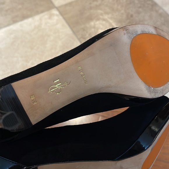 Cole Haan Suede & Patent Leather Heels - Picture 7 of 9